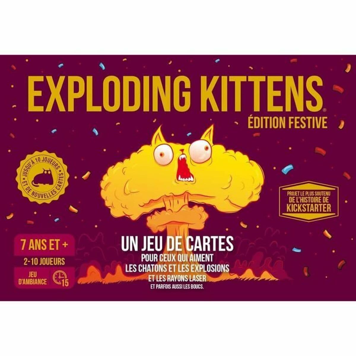 Juego de Mesa Asmodee Exploding Kittens: Festive Edition - Image 2