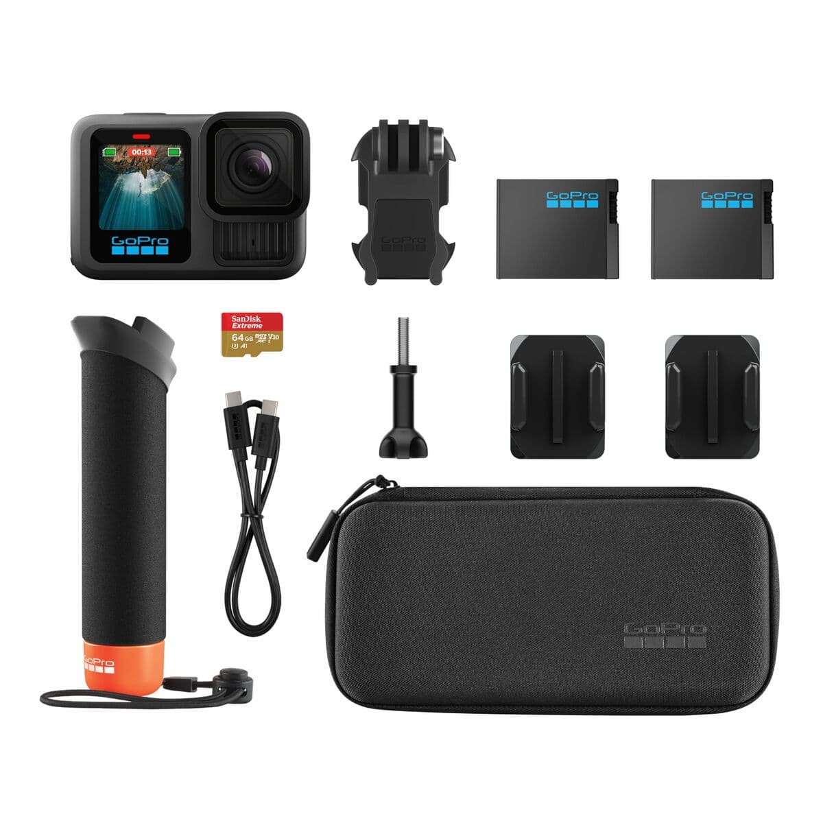 Sport-Kamera GoPro CHDRB-131-RW Schwarz - Image 15