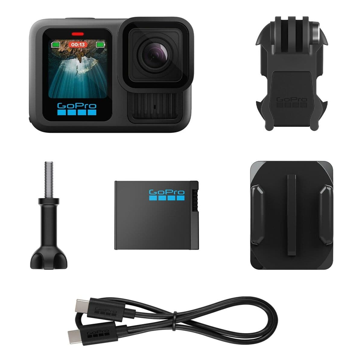 Sport-Kamera GoPro CHDRB-131-RW Schwarz - Image 4