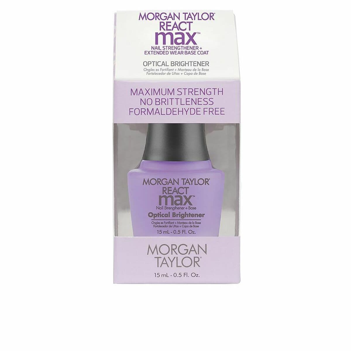 Nail Hardener Morgan Taylor 3411102 15 ml 2-in-1 Base coat