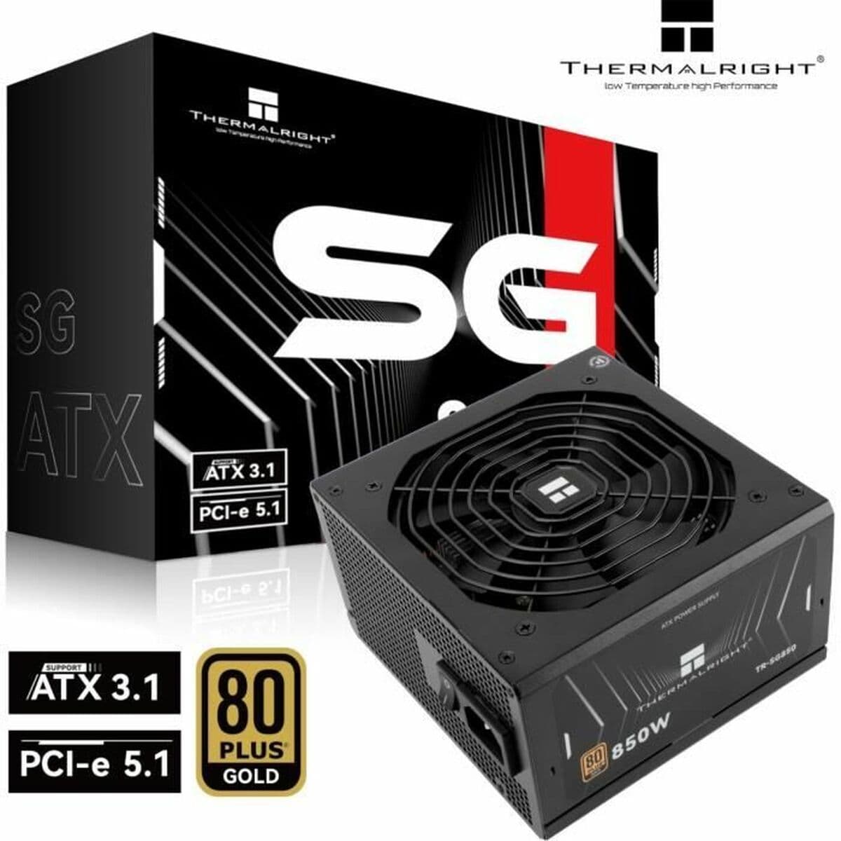 Bloc d’Alimentation Thermalright SG850 850 W 130 W 80 Plus Gold