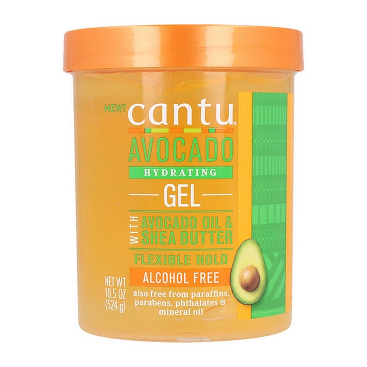 Gel Moldeador Cantu Avocado Hydrating 524 g Aceite de aguacate