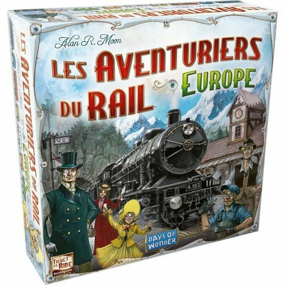 Juego de Mesa Asmodee The Adventurers of Rail Europe