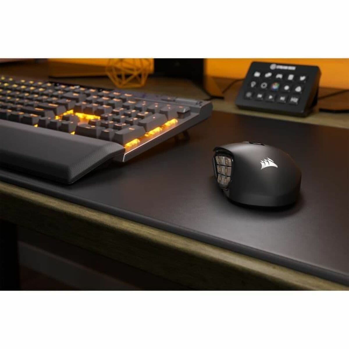 Vezeték Nélküli Bluetooth Egér Corsair SCIMITAR ELITE RGB Fekete - Image 6
