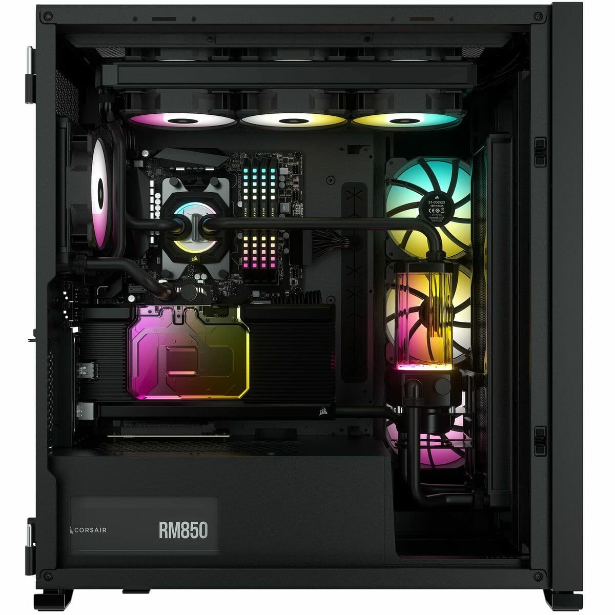 Unitate Semi-tower ATX Corsair iCUE 7000X RGB Negru - Image 3