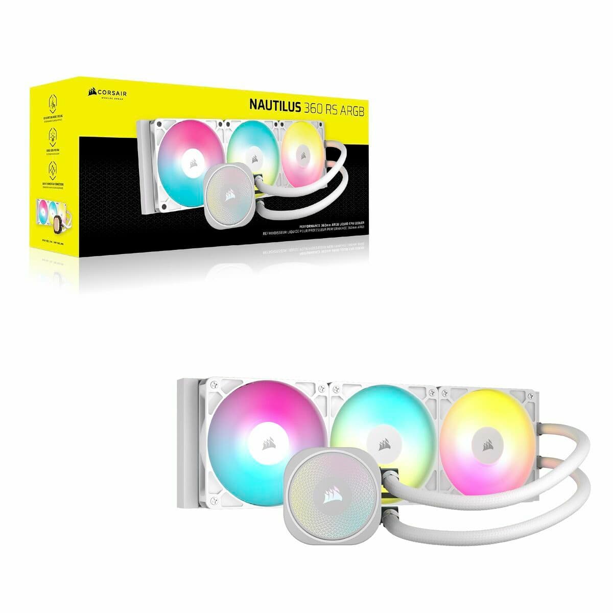 Kit de Refrigeración Líquida Corsair NAUTILUS 360 RS ARGB - Image 38