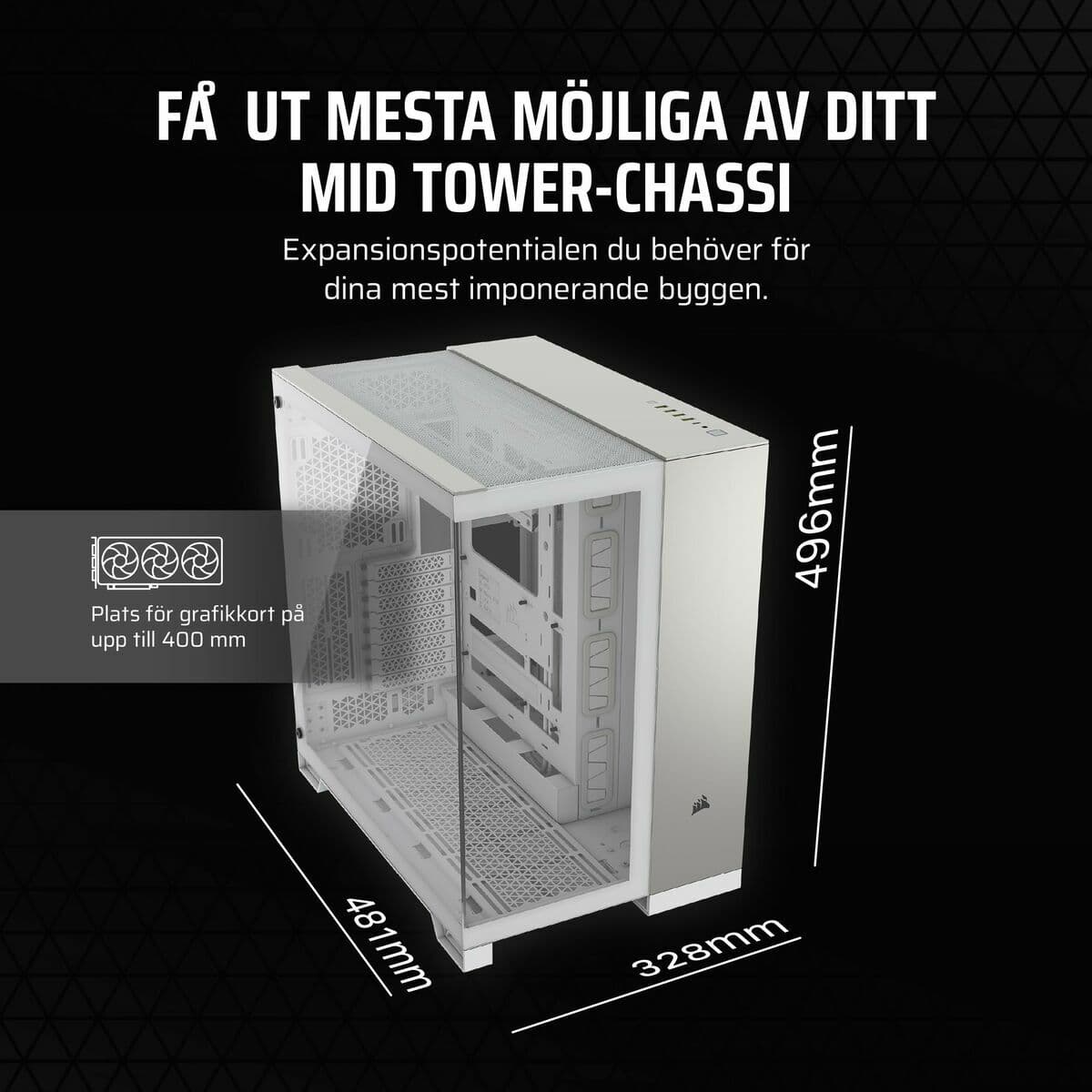 Kućište Midi toranj ATX Corsair 6500X Bijela - Image 21