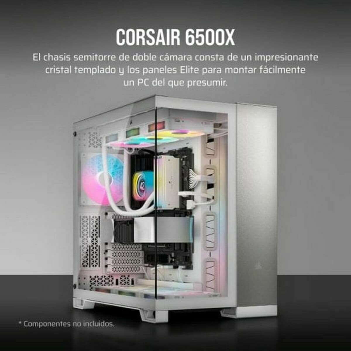 Kućište Midi toranj ATX Corsair 6500X Bijela - Image 7