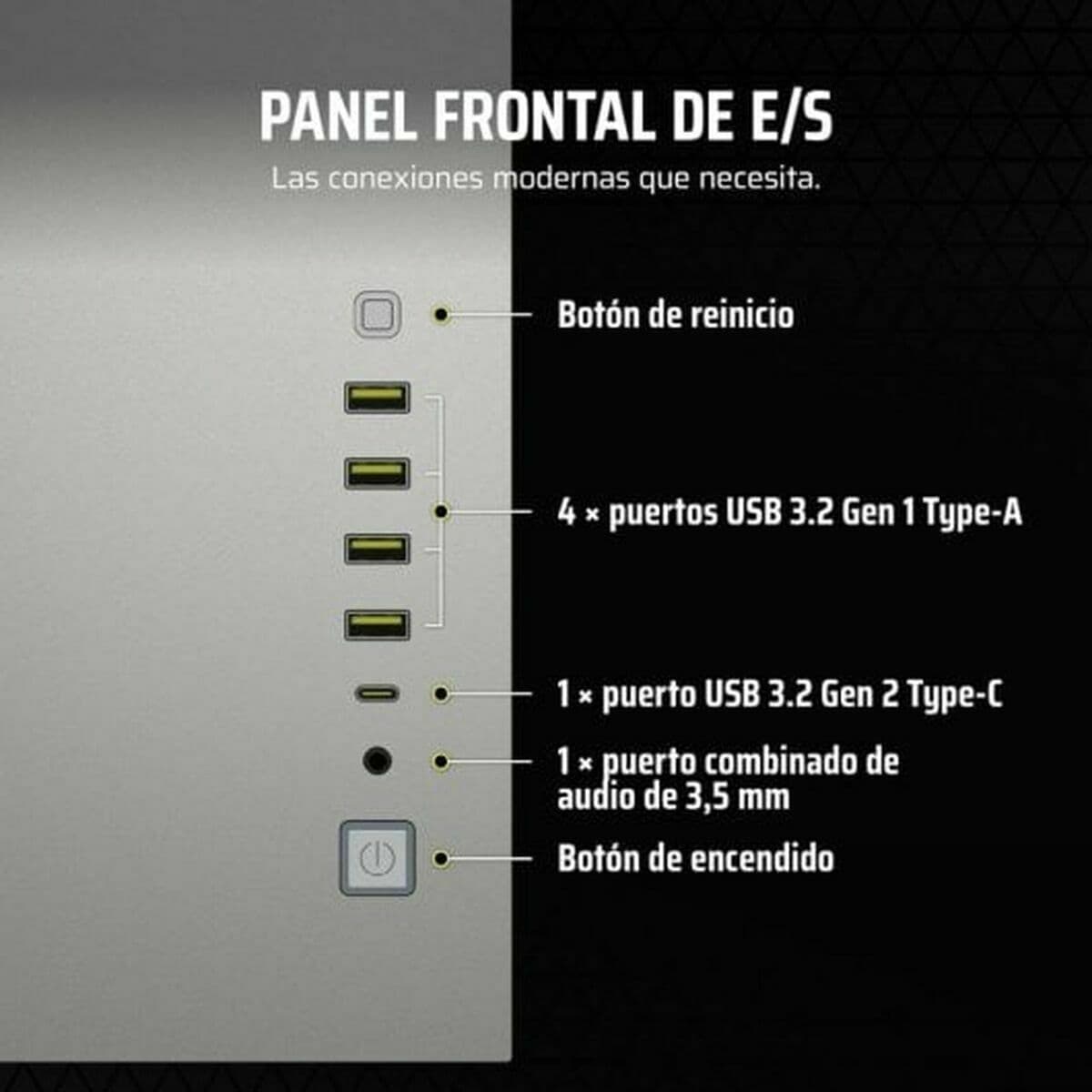 Kućište Midi toranj ATX Corsair 6500X Bijela - Image 12