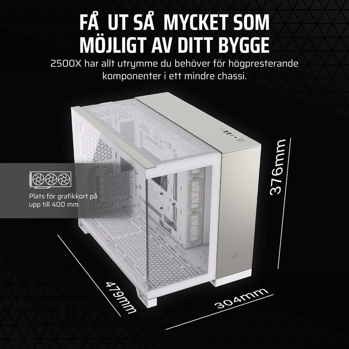 Semi Wieża ATX Corsair Biały - Image 11