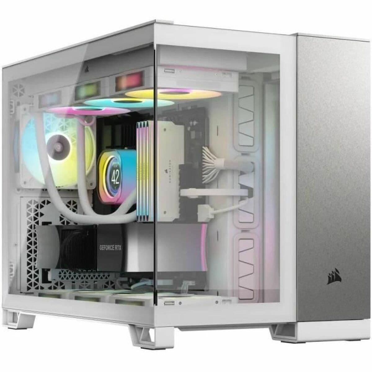 Caja Semitorre ATX Corsair Blanco