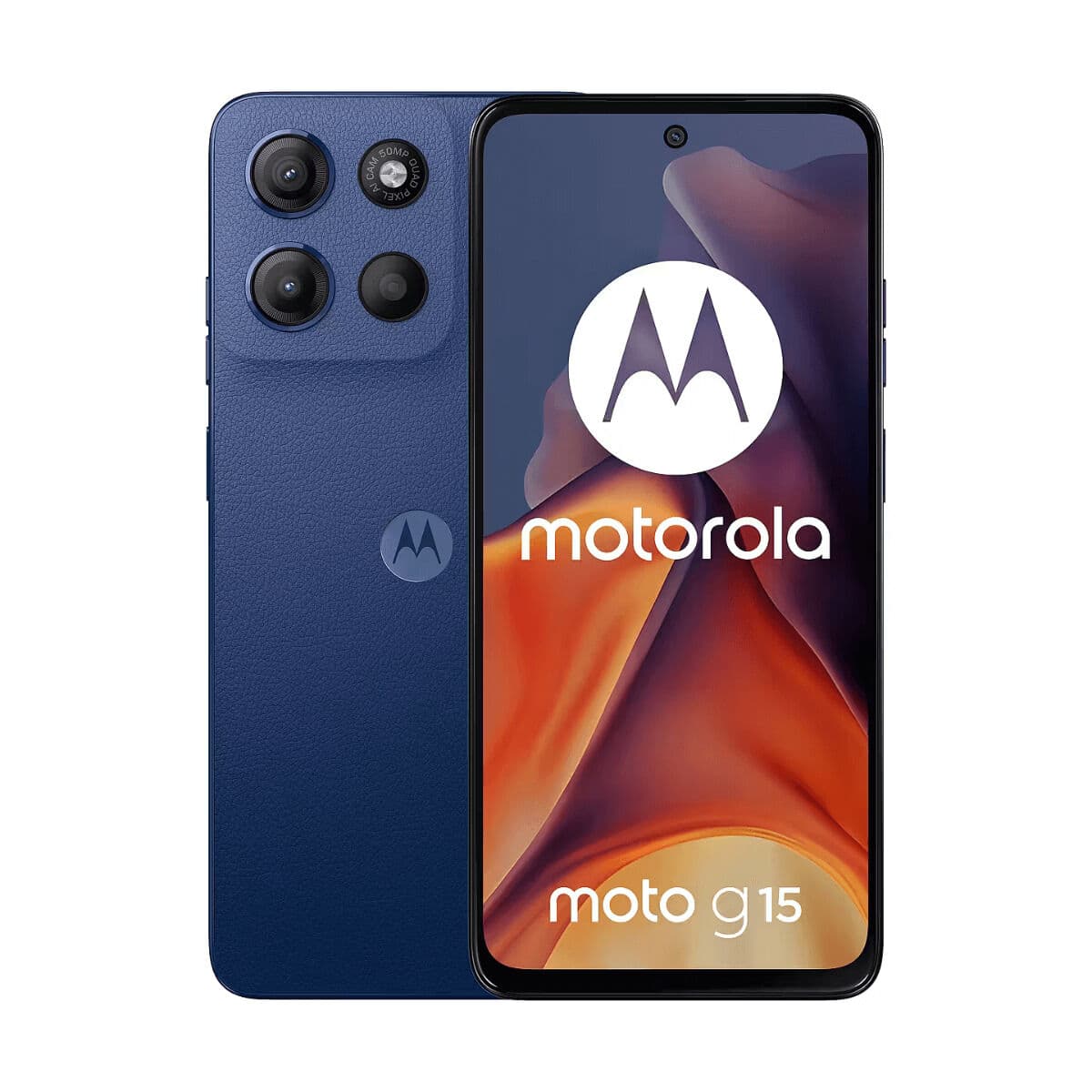 Smartphone Motorola Moto G15 6,72" Octa Core 8 GB RAM 256 GB Bleu