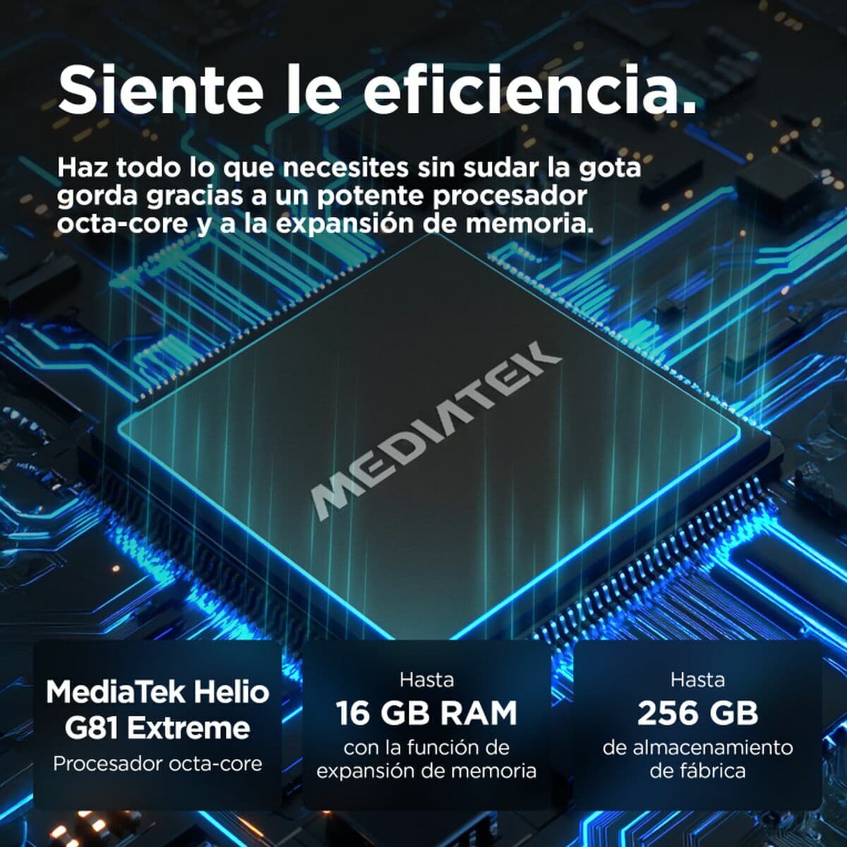 Smartphone Motorola moto g05 6,67" Octa Core 4 GB RAM 256 GB Albastru - Image 25