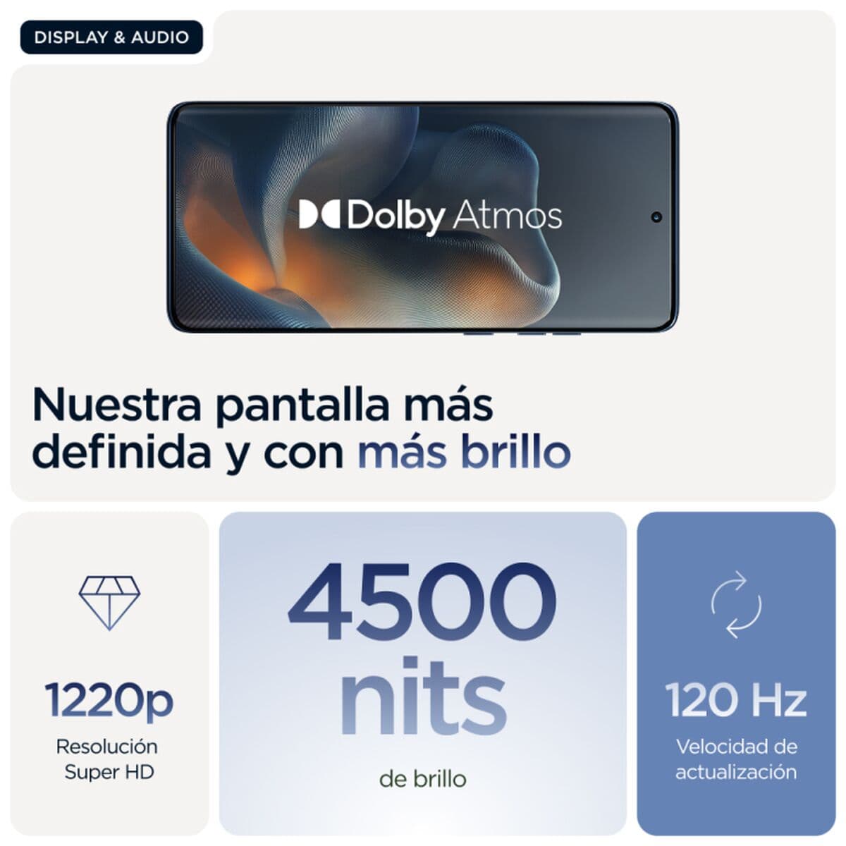 Smartphone Motorola edge 60 6,67" Octa Core 12 GB RAM 512 GB Blue - Image 36