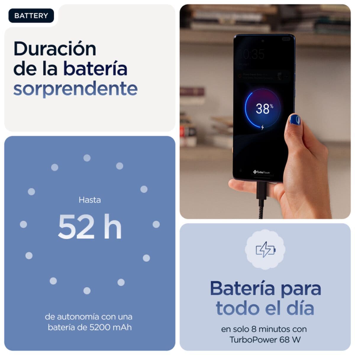 Smartphone Motorola edge 60 6,67" Octa Core 12 GB RAM 512 GB Blue - Image 37