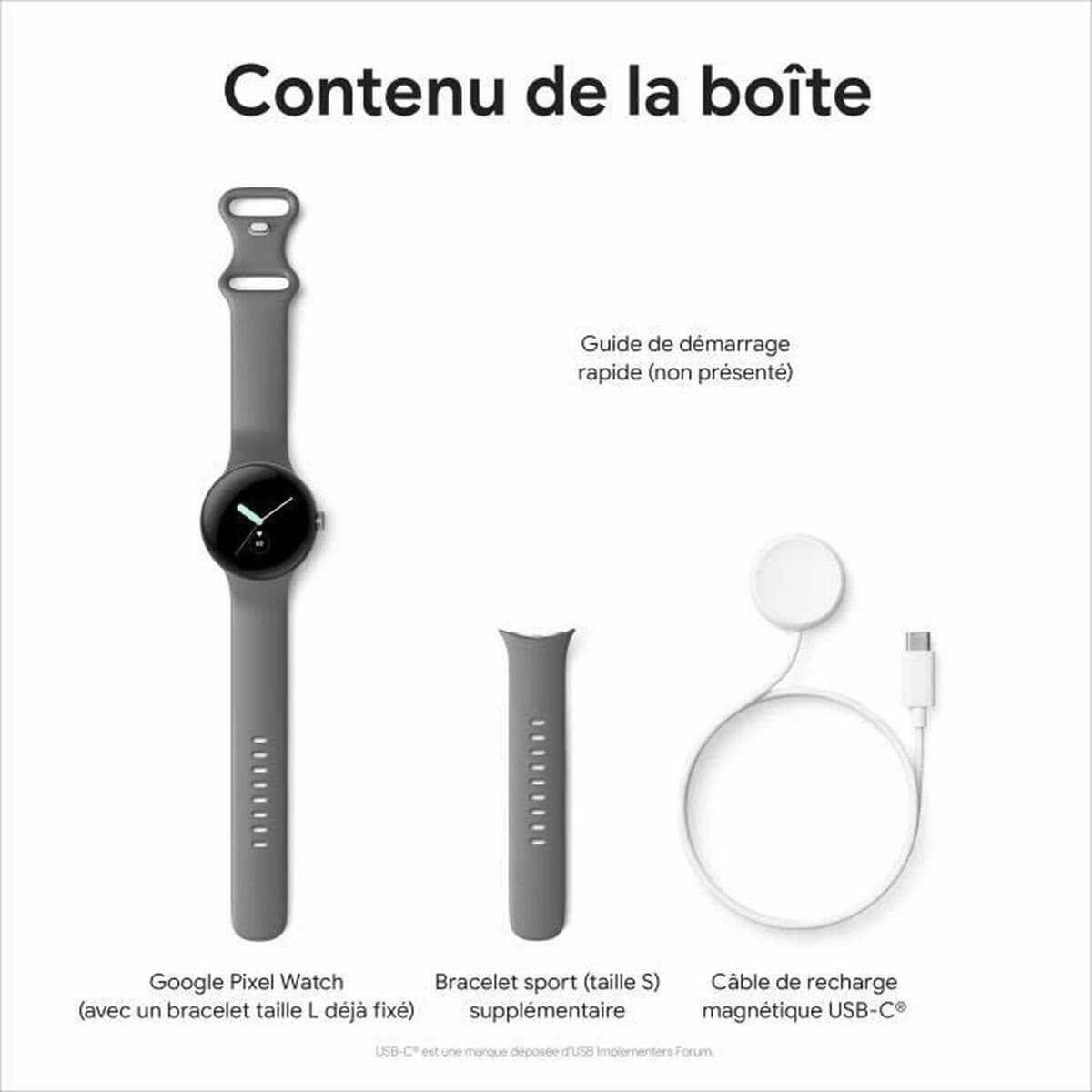 Smartwatch Google Pixel Watch GA04300 Black Matte back 1,2" 294 mAh LTE - Image 2