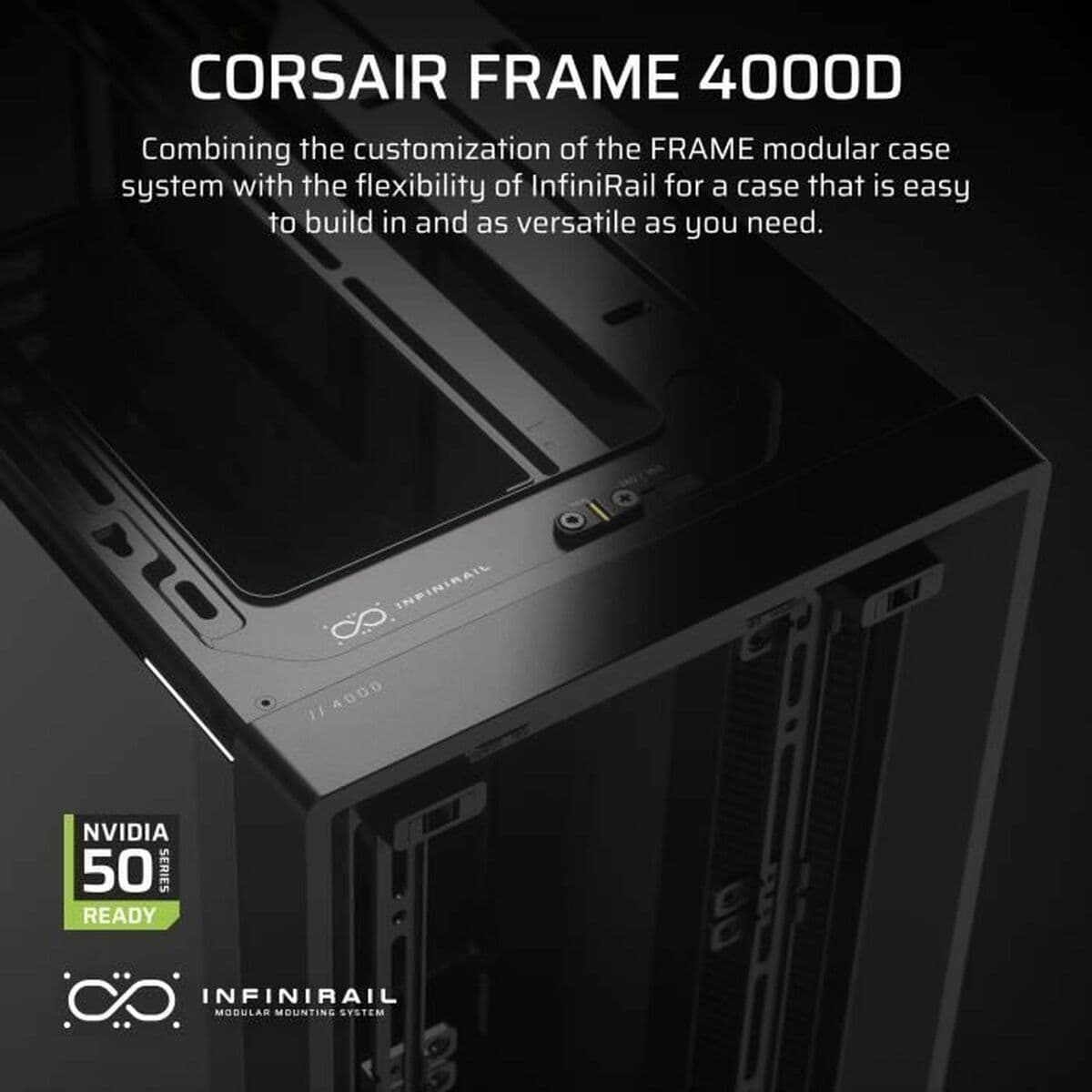 Semi Wieża ATX Corsair Czarny - Image 3
