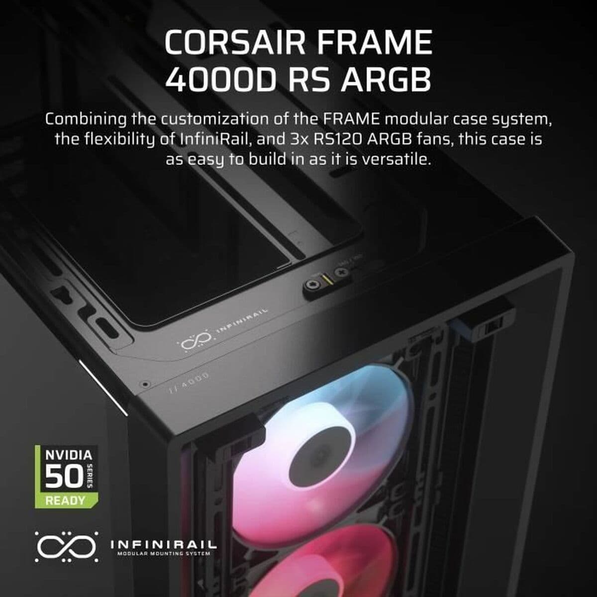 Semi Wieża ATX Corsair Czarny - Image 15