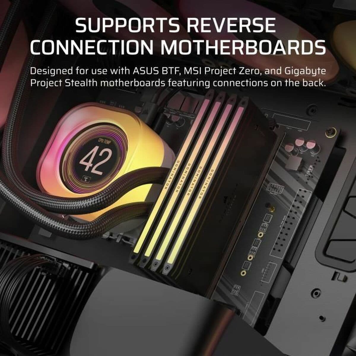 Kućište Midi toranj ATX Corsair Crna - Image 20