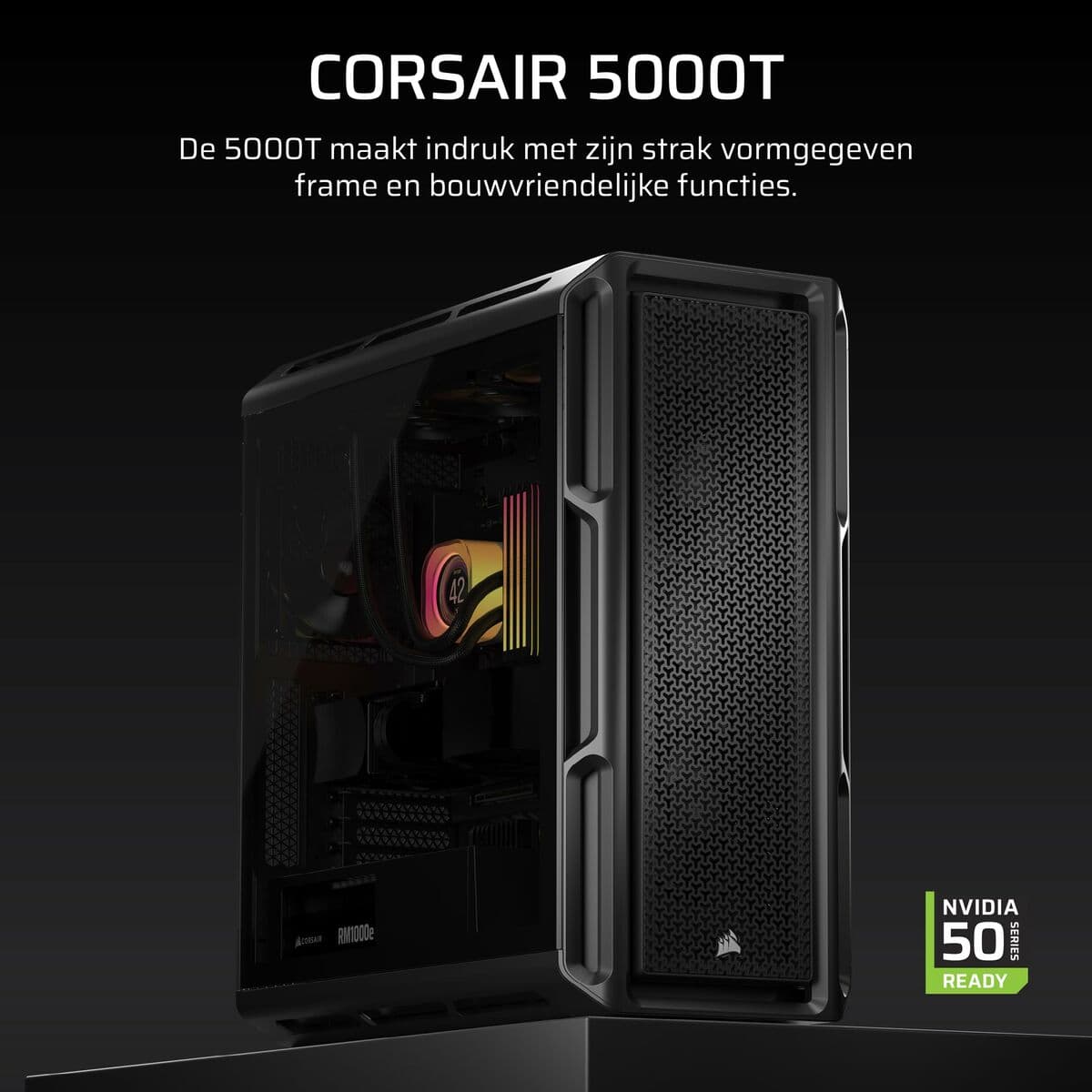 Kućište Midi toranj ATX Corsair Crna - Image 3