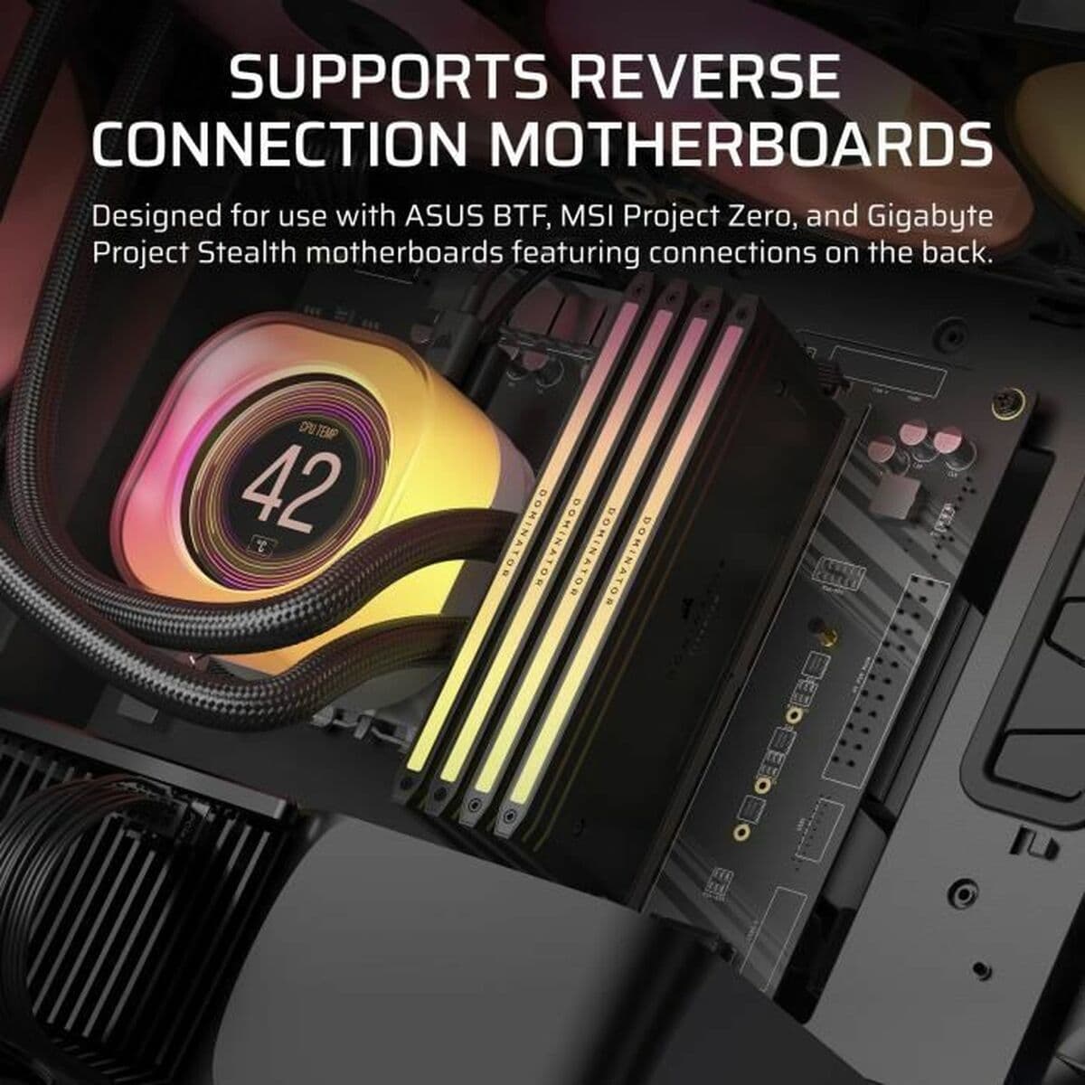 Kućište Midi toranj ATX Corsair Crna - Image 13