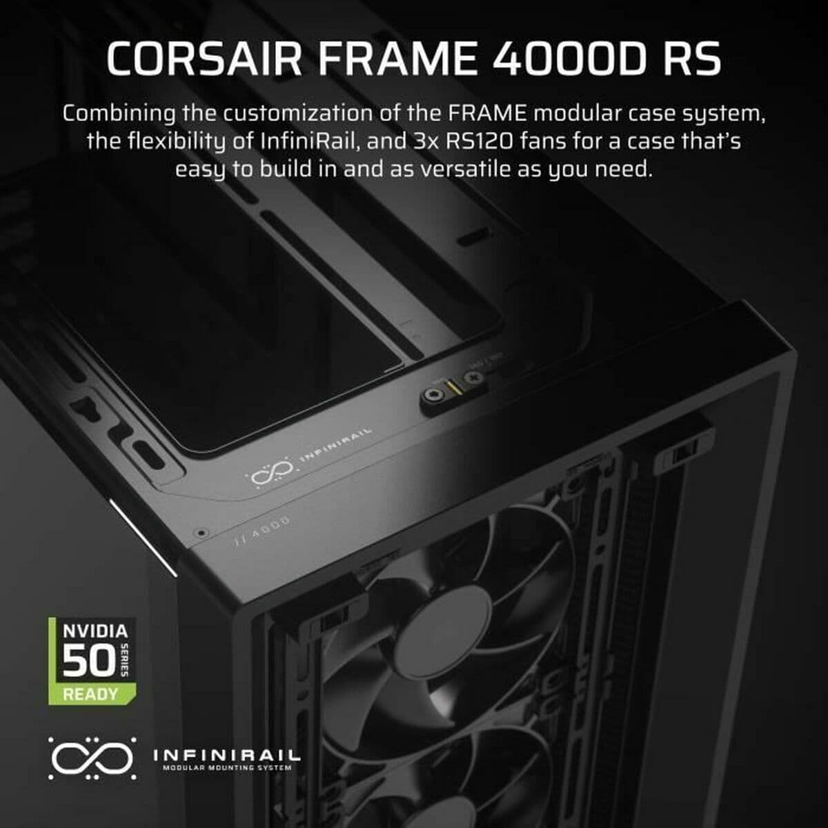 Kućište Midi toranj ATX Corsair Crna - Image 5