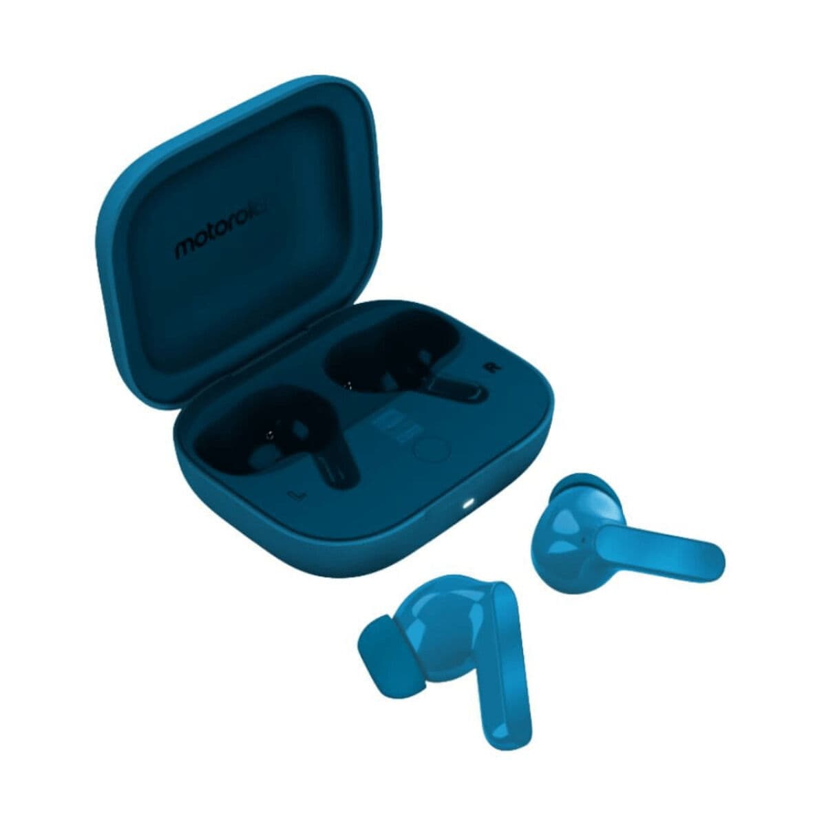 Casque Motorola Moto Buds Bass Bleu - Image 9
