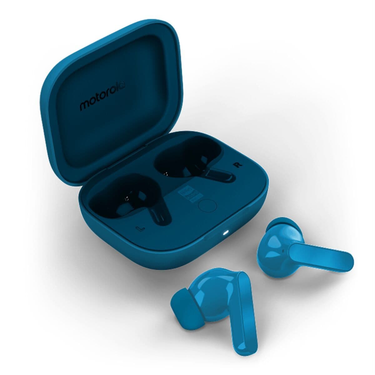 Casque Motorola Moto Buds Bass Bleu - Image 4