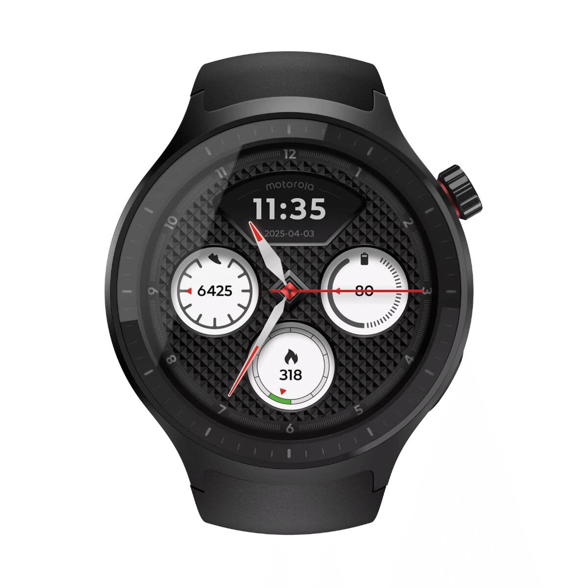 Smartwatch Motorola Moto Watch 47mm Negro 1,43" 47 mm 46 mm Ø 47 mm - Image 2