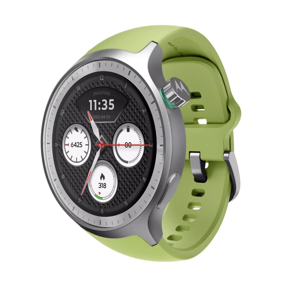 Smartwatch Motorola Moto Watch 47mm Argentato 1,43" 47 mm 46 mm Ø 47 mm