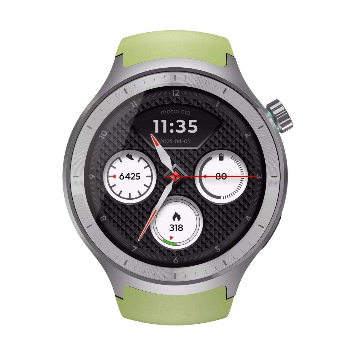 Smartwatch Motorola Moto Watch 47mm Argentato 1,43" 47 mm 46 mm Ø 47 mm - Image 2