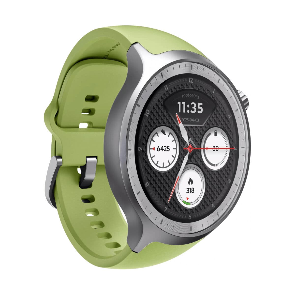 Smartwatch Motorola Moto Watch 47mm Argentato 1,43" 47 mm 46 mm Ø 47 mm - Image 3