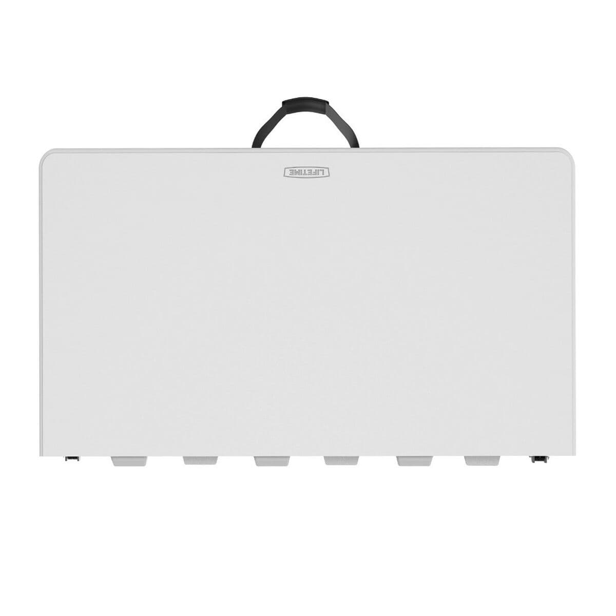 Mesa Plegable Lifetime Blanco Acero Plástico 94 x 74 x 94 cm - Image 2