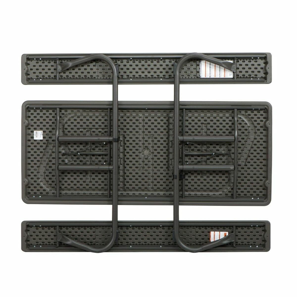 Piknikpöytä Lifetime Puu Ruskea Taitettava Teräs Muovinen 183 x 145 x 74 cm - Image 2