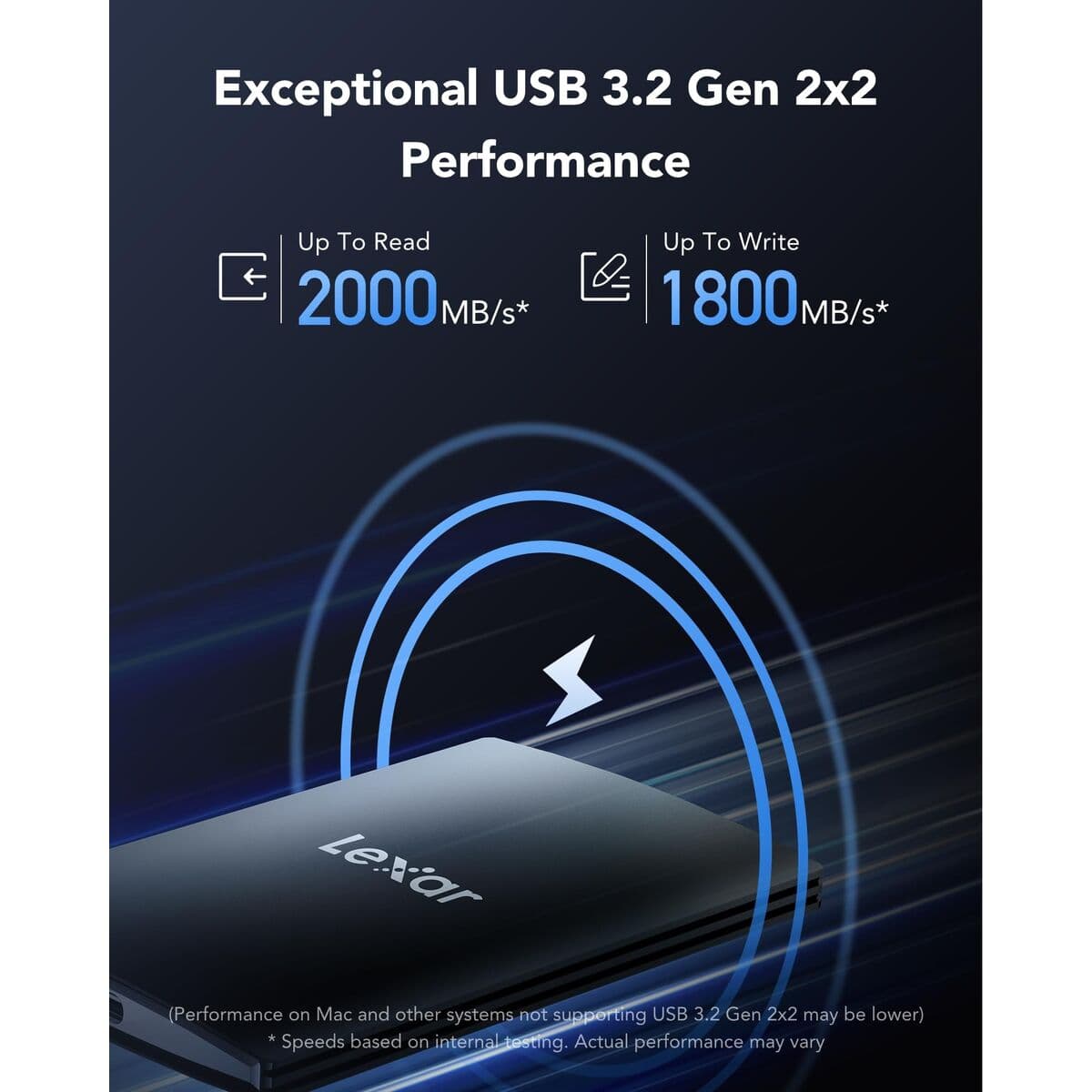 Disque Dur Externe Lexar LSL500X001T-RNBNG 1 TB SSD - Image 25