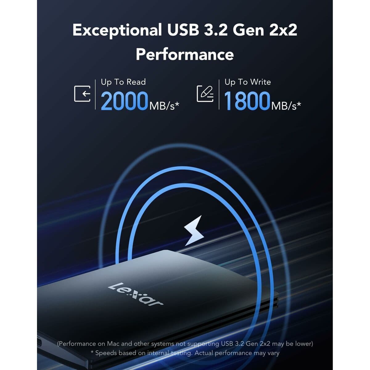 Disque Dur Externe Lexar LSL500X001T-RNBNG 1 TB SSD - Image 12
