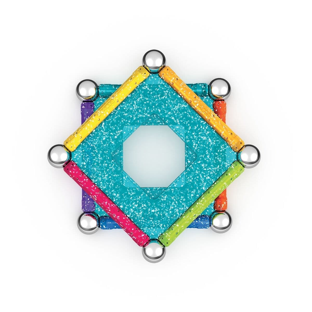 Playset Geomag Glitter (22 Piezas) - Image 3