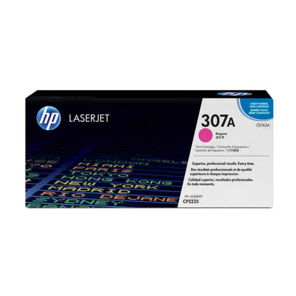 Toner HP CE743A Schwarz Rot Magenta