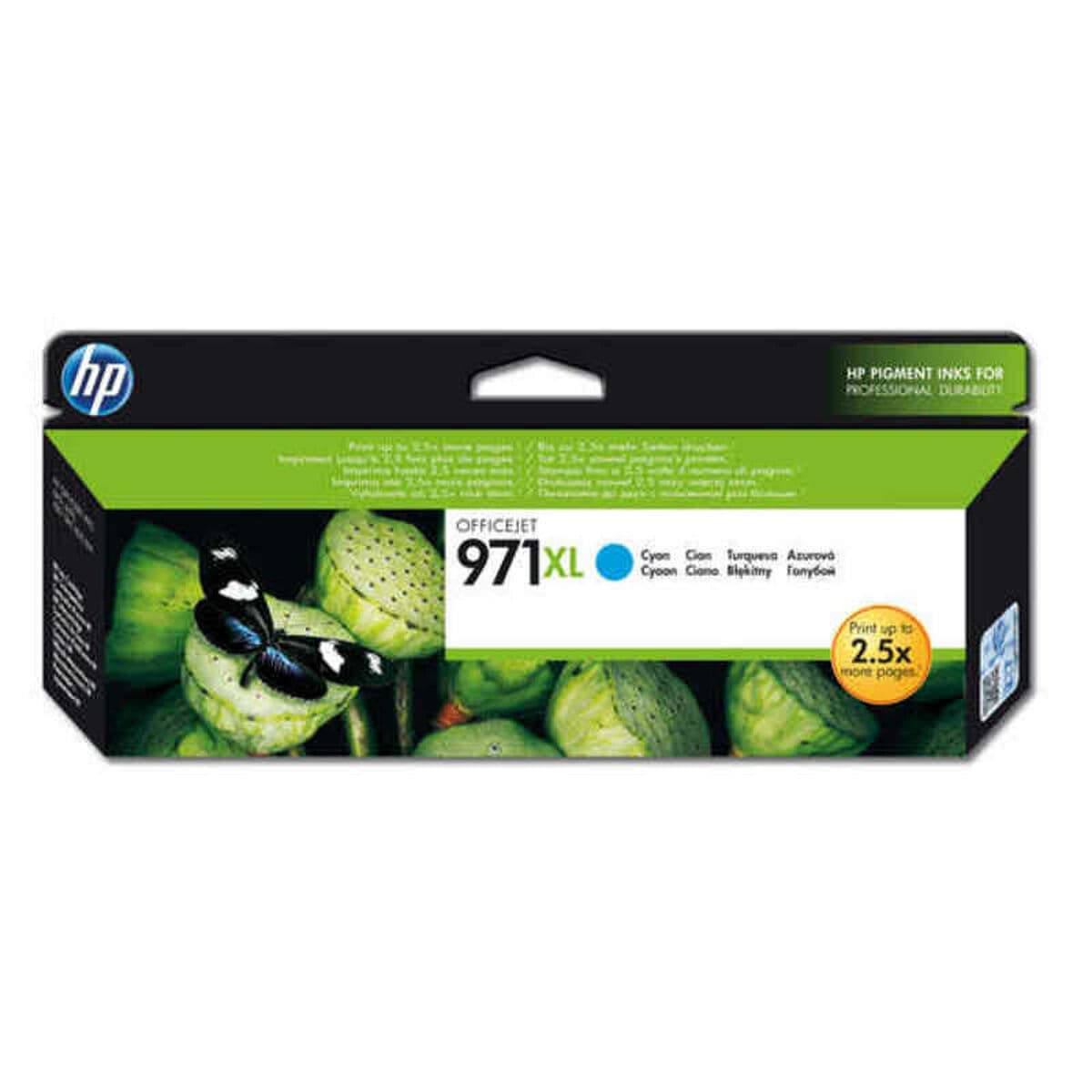 Cartouche d'encre originale HP 971 XL Cyan
