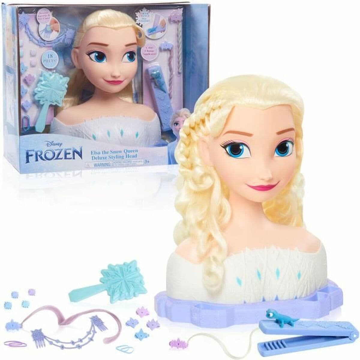 Busto Frozen Elsa Deluxe Styling Head - Image 6