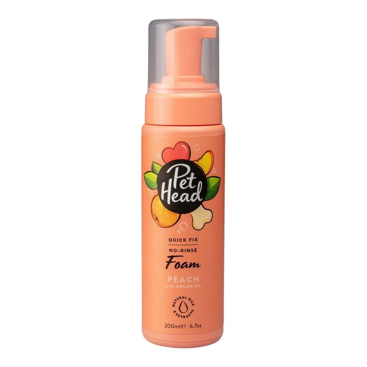 Valančios putos Pet Head Quick Fix Persikas 200 ml Šuo
