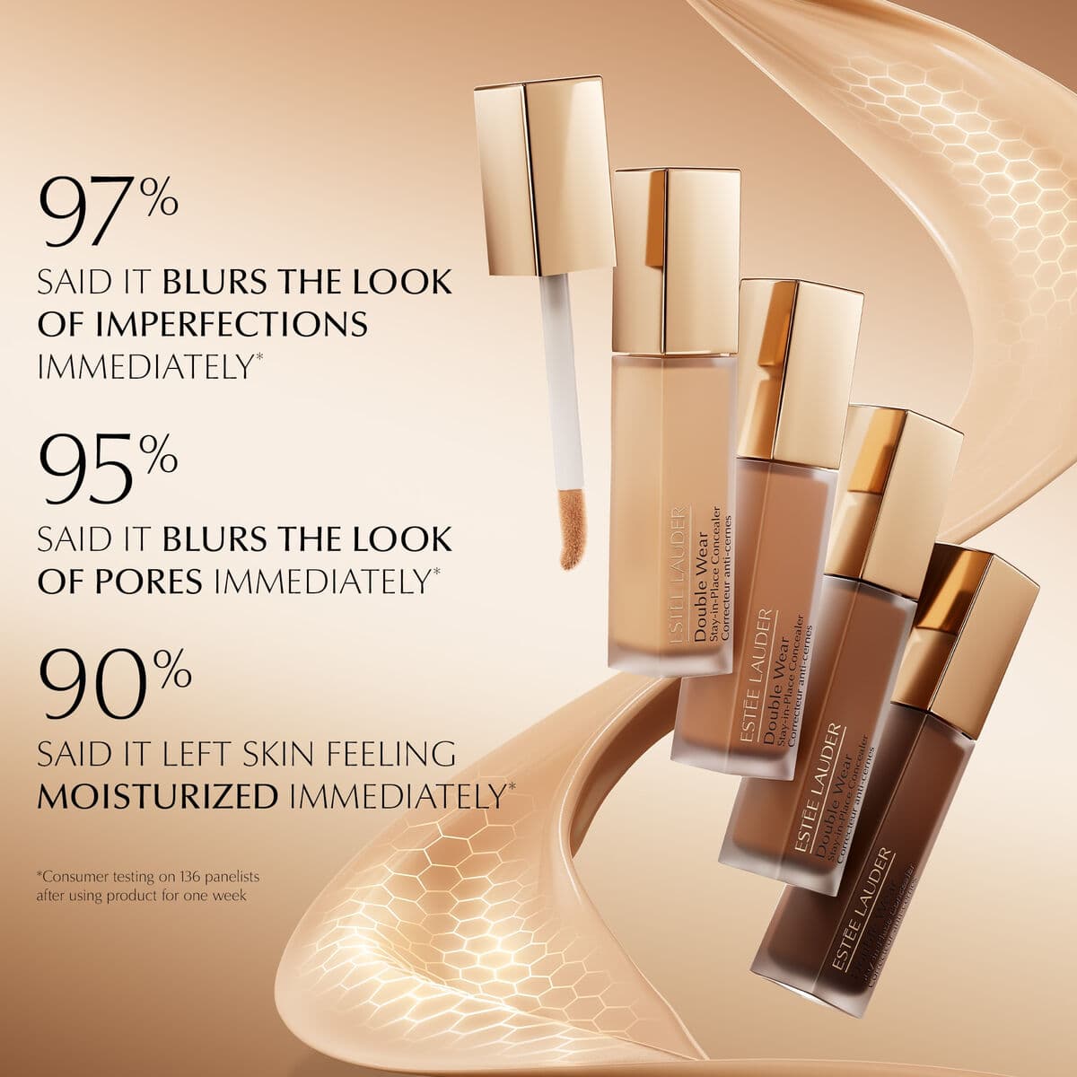 Corretor Facial Estee Lauder DOUBLE WEAR Nº 2C 12 ml - Image 14