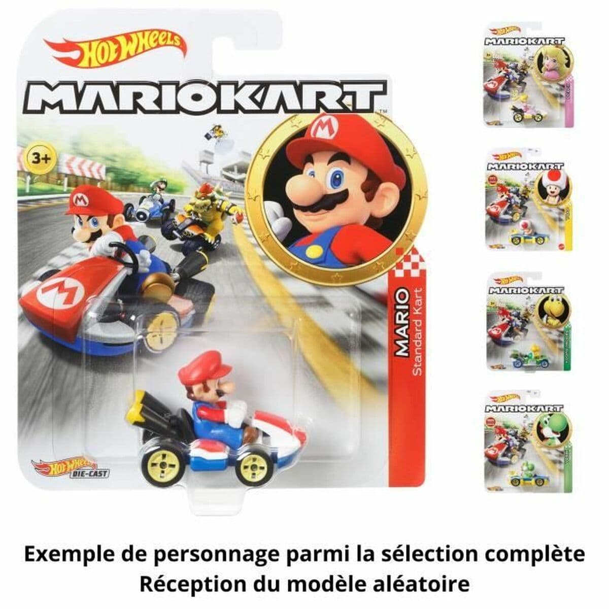 Coche de juguete Hot Wheels Mario Kart 1:64 (1 unidad) - Image 4