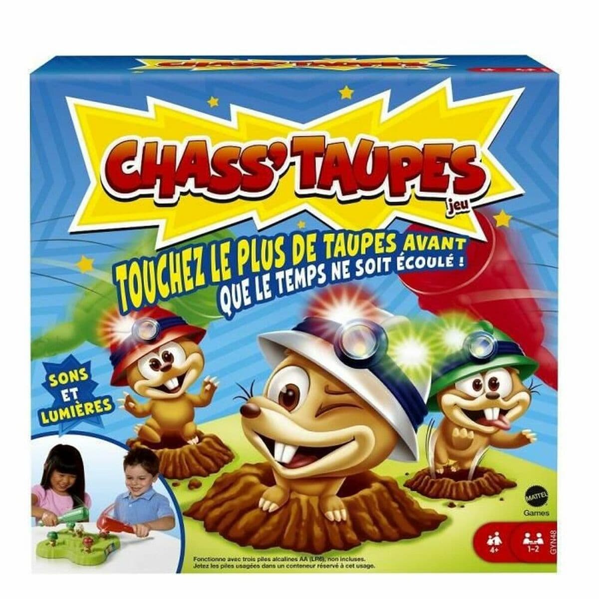 Juego de Mesa Mattel CHASS'TAUPES