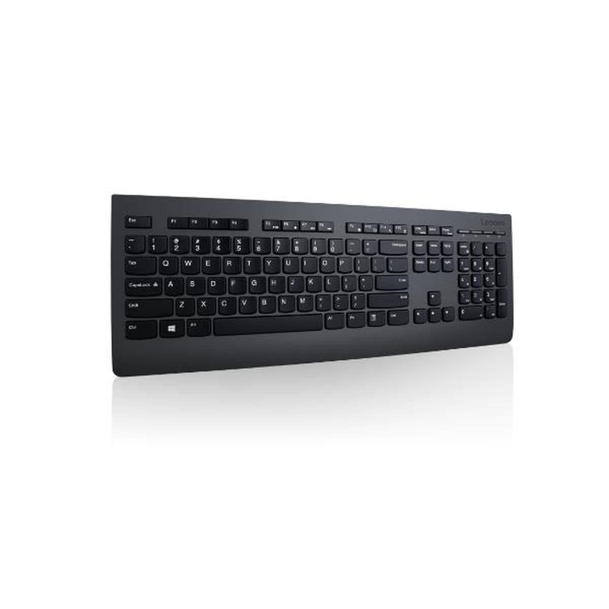 Tastatură Lenovo 4X30H56868           Negru Qwerty Spaniolă - Image 7