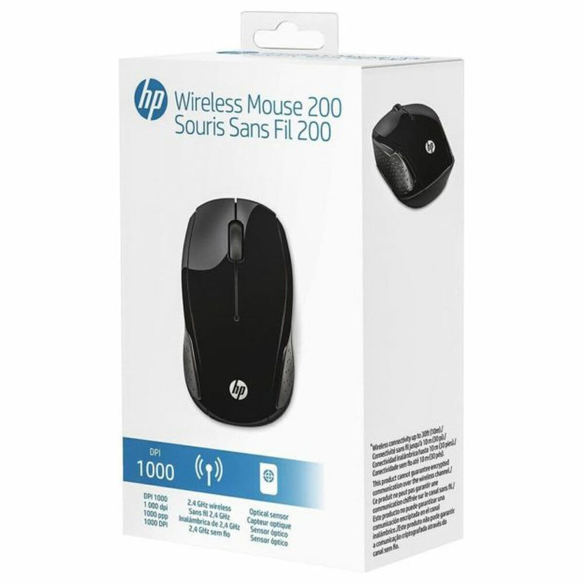 Souris sans-fil HP Wireless Mouse 200 Noir 1000 dpi - Image 13