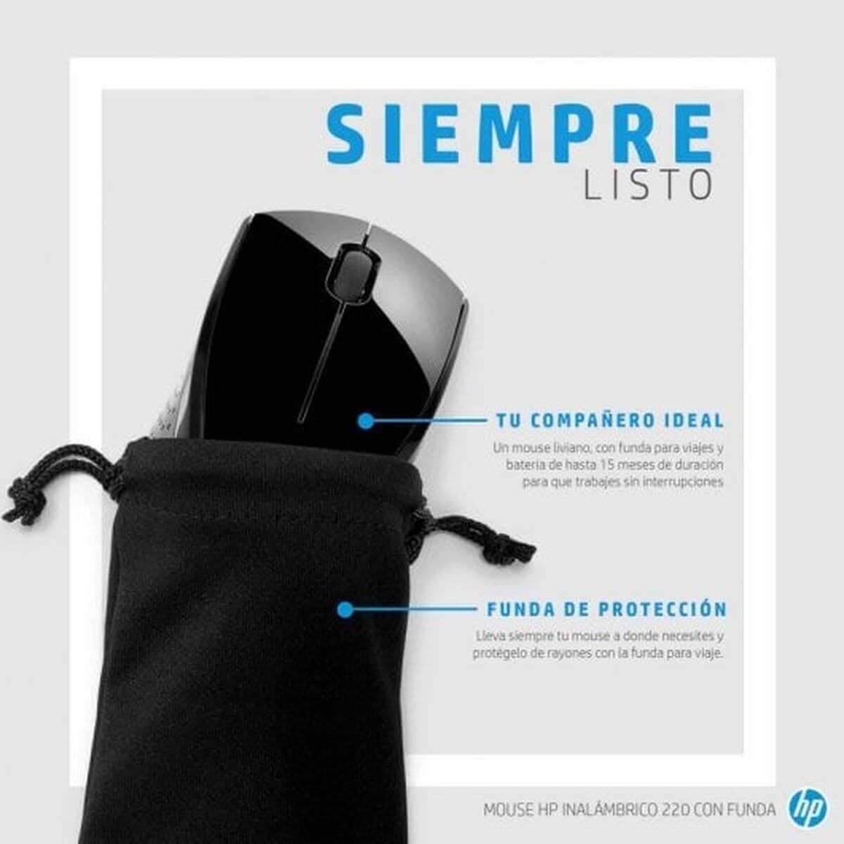 Souris sans-fil HP Wireless Mouse 200 Noir 1000 dpi - Image 41
