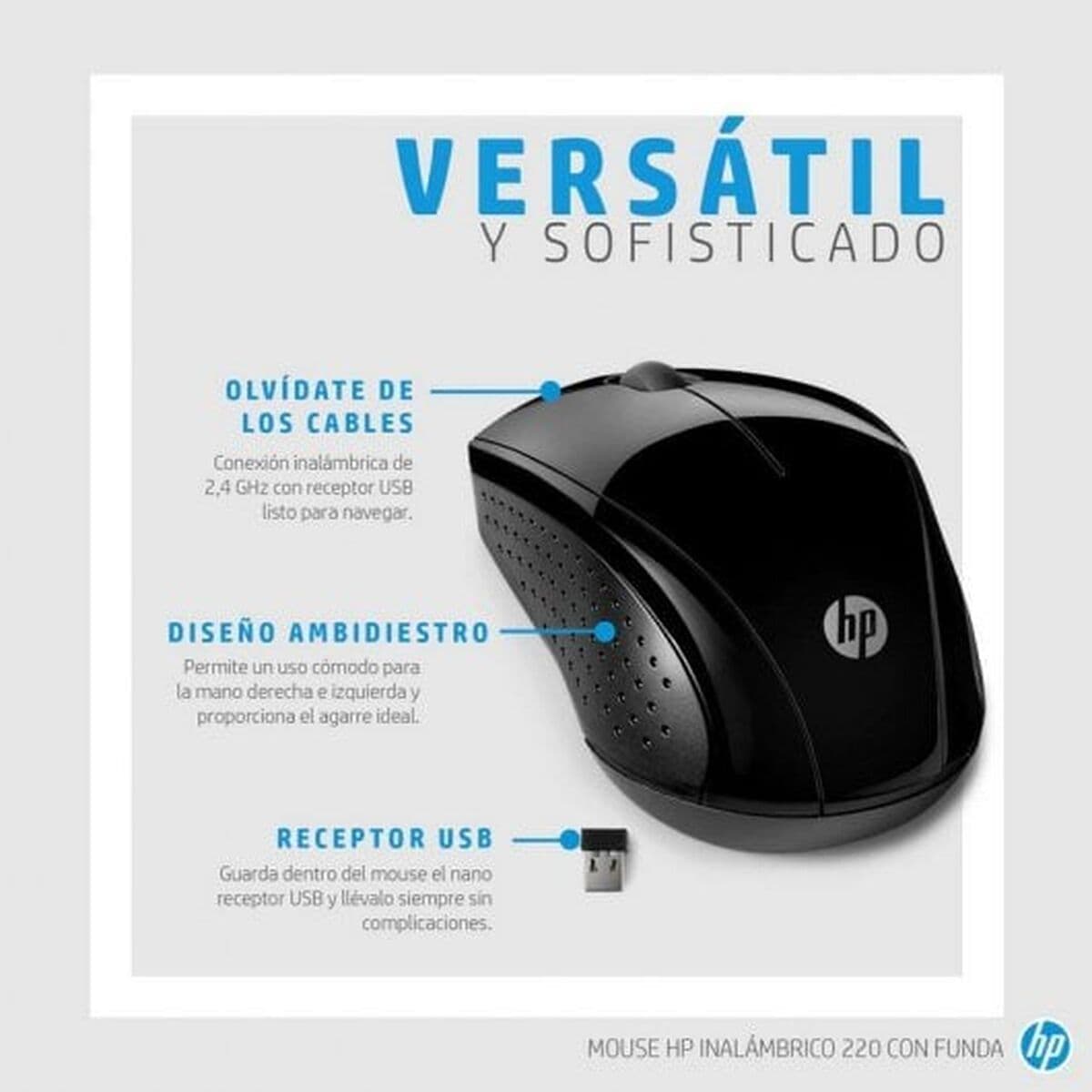 Souris sans-fil HP Wireless Mouse 200 Noir 1000 dpi - Image 42