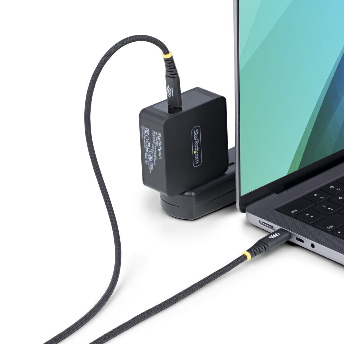 Câble USB Startech S2CEPR1M-USB-CABLE Noir 1 m - Image 4