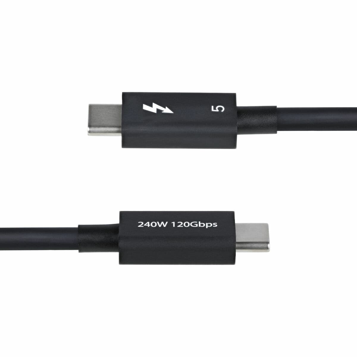 Cable de Alimentación Startech TBLT5MM80CM240W Negro 80 cm - Image 2